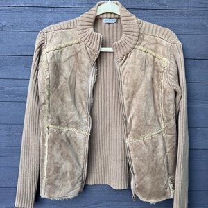 Knitted Zip Up